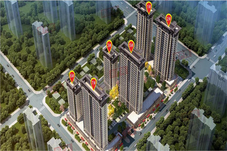 凤翎锦绣2室1厅1卫59万71.56m2精装出售